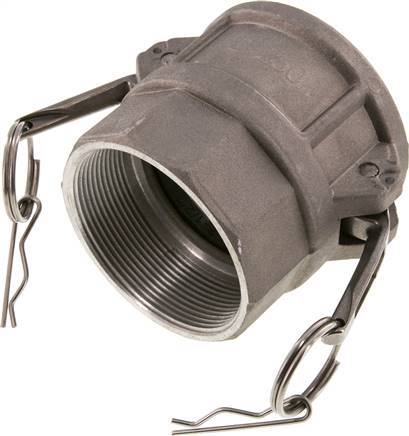 Camlock DN 60 (2 1/2'') Koppeling AluminiumRp 2 1/2'' met binnendraad Type D MIL-C-27487