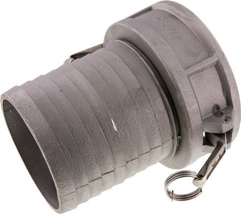 Acoplamiento de aluminio Camlock DN 120 (5'') Pilar de manguera (127 mm) Tipo C MIL-C-27487