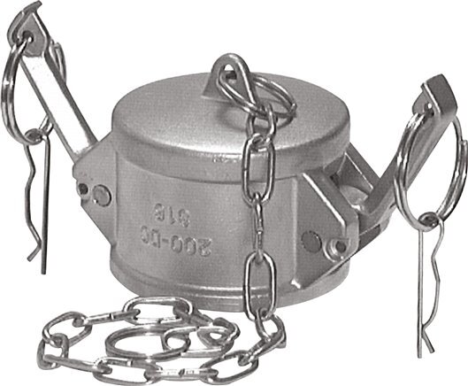 Tapa de extremo de acoplamiento de latón Camlock DN 120 (5'') Tipo DC MIL-C-27487