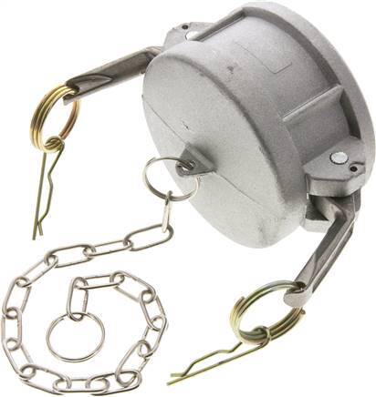 Tapón de acoplamiento de aluminio Camlock DN 75 (3'') Tipo DC MIL-C-27487