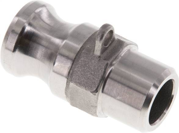 Camlock DN 15 (1/2'') Stainless Steel Coupling Weld End (21.3 mm) Type F (AS) MIL-C-27487