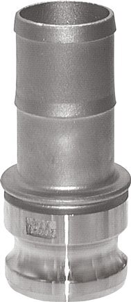 Camlock DN 120 (5'') Edelstahlkupplung Schlauchsäule (127 mm) Typ E MIL-C-27487