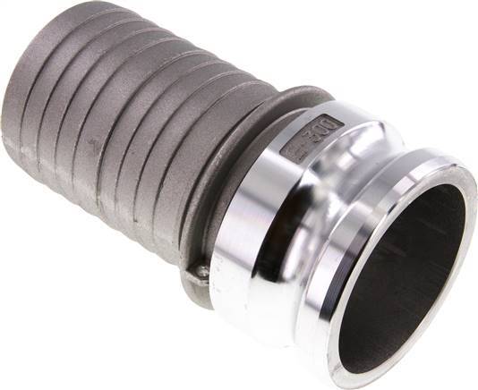 Camlock DN 75 (3'') Koppeling Aluminium met slangpilaar (75 mm) Type E MIL-C-27487