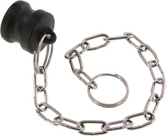 Raccord Camlock DN 20 (3/4'') en polypropylène Bouchon Type DP MIL-C-27487