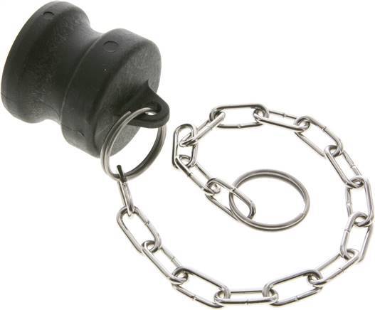 Enchufe de polipropileno Camlock DN 32 (1 1/4'') Tipo DP MIL-C-27487