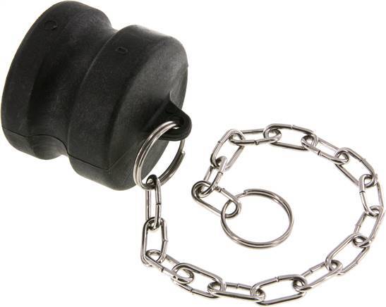 Raccord Camlock DN 50 (2'') en polypropylène Bouchon Type DP MIL-C-27487