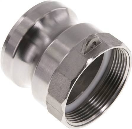 Camlock DN 50 (2'') Koppeling RvsG 2'' met binnendraad Type A EN 14420-7 (DIN 2828)