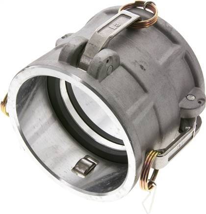 Camlock DN 90 (4'') Aluminium Coupling Connector for Plug MIL-C-27487