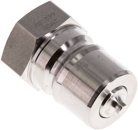 Acero inoxidable DN 20 Acoplamiento hidráulico Enchufe G 3/4 pulgadas Roscas hembra ISO 7241-1 B D 31,4mm