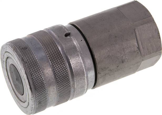 Stalen DN 19 Vlakdichtende Koppeling Snelkoppeling G 3/4 inch Binnendraad ISO 16028 D 30mm