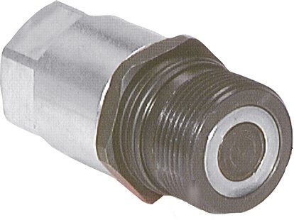 Stalen DN 8.7 Vlakdichtende Koppeling Snelkoppeling G 3/8 inch Binnendraad ISO 16028 D M30 x 2