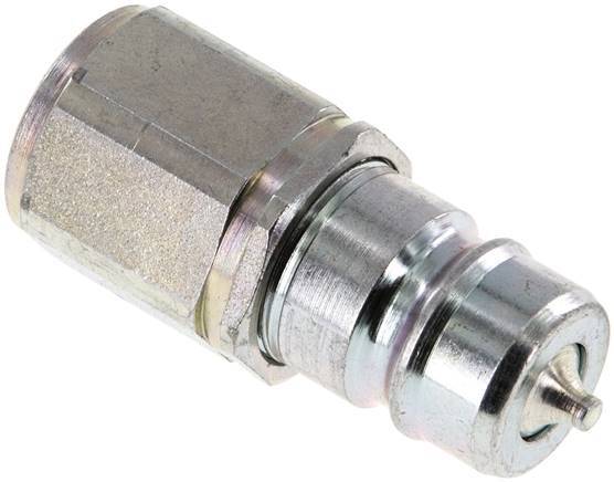 Acier DN 10 Coupleur hydraulique Bouchon G 3/8 pouce filetage femelle ISO 7241-1 A D 17.3mm