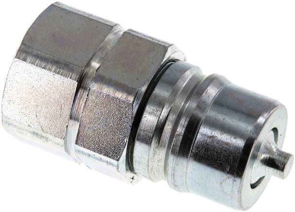 Acier DN 25 Hydraulic Coupling Plug M30x1.5 Female Threads ISO 7241-1 A D 34.3mm