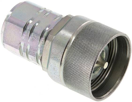 Steel DN 20 Hydraulic Coupling Plug G 3/4 inch Female Threads ISO 14541 D M42 x 2