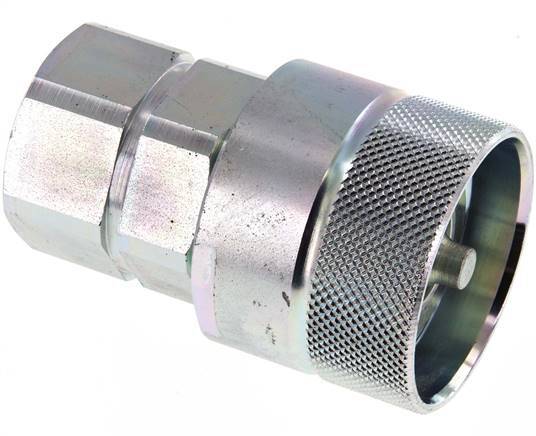 Acier DN 25 Hydraulic Coupling Plug G 1 inch Female Threads D M48 x 3