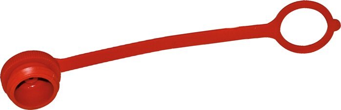 M 36 x 3 Tapa de protección contra el polvo de plástico para tapón de acoplamiento con cadena