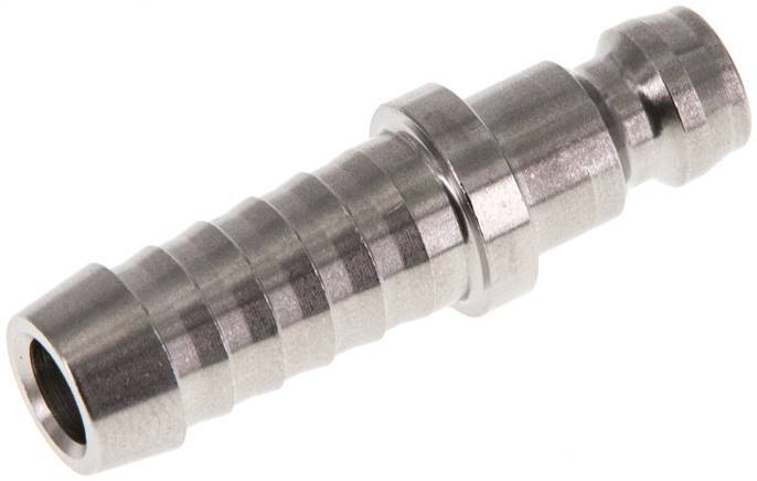 Stainless Steel DN 6 Mold Coupling Plug 9 mm Hose Pillar