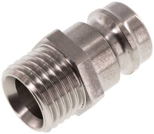 Stainless Steel DN 9 Mold Coupling Plug M14x1.5 Male Threads