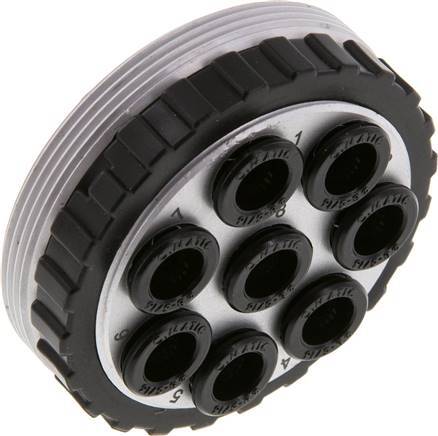 POM Multi-koppeling Socket 8x8 Mm Insteek Aansluitingen Vacuüm