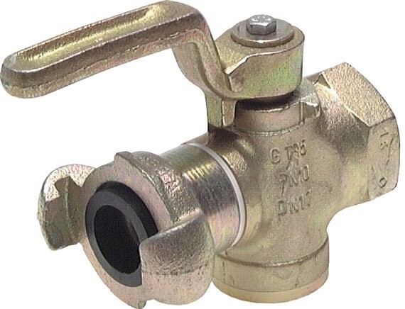 G 1/2'' Throttle Valve Claw Coupling DIN 3486 Cast Iron