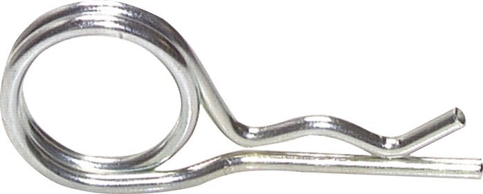 Coupleur de sablage 3 mm Clip de sécurité DIN 11024