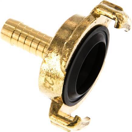Embout de tuyau 10 mm GEKA Coupleur en laiton pour tuyau d'arrosage