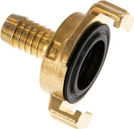 13 mm (1/2'') Hose Barb GEKA Garden Hose Brass Coupling