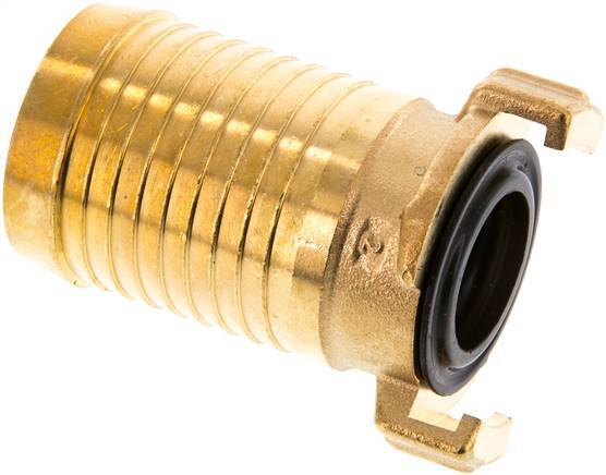 38 mm (1 1/2'') Hose Barb GEKA Garden Hose Brass Coupling