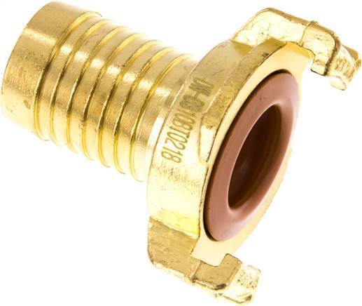 Embout de tuyau 25 mm (1'') GEKA Coupleur en laiton pour tuyau de jardin KTW