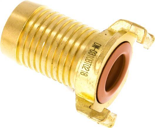 32 mm (1 1/4'') Hose Barb GEKA Garden Hose Brass Coupling KTW