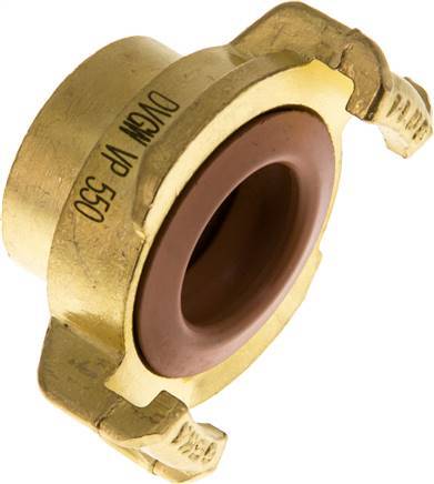 3/4'' Female GEKA Garden Hose Brass Coupling KTW