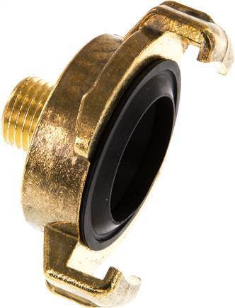 1/4'' Male GEKA Garden Hose Brass Coupling