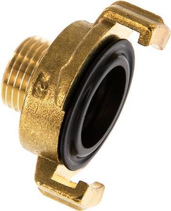 1/2'' Male GEKA Garden Hose Brass Coupling