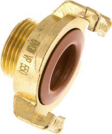 3/4'' Male GEKA Garden Hose Brass Coupling KTW