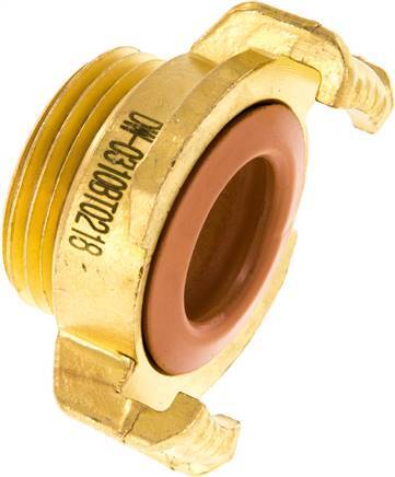 1'' Male GEKA Garden Hose Brass Coupling KTW