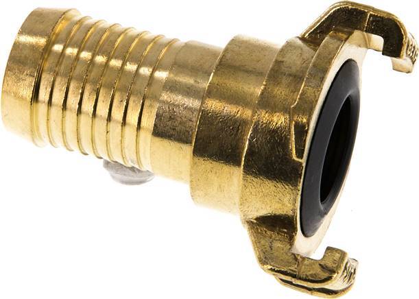 Embout de tuyau 25 mm (1'') GEKA Coupleur en laiton rotatif pour tuyau d'arrosage