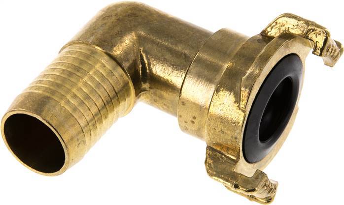 25 mm (1'') Hose Barb GEKA Garden Hose Brass Coupling Rotatable Elbow