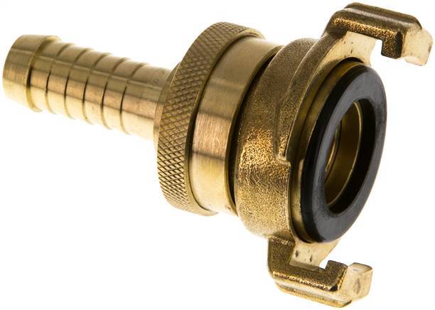 13 mm (1/2'') Hose Barb Safety GEKA Garden Hose Brass Coupling