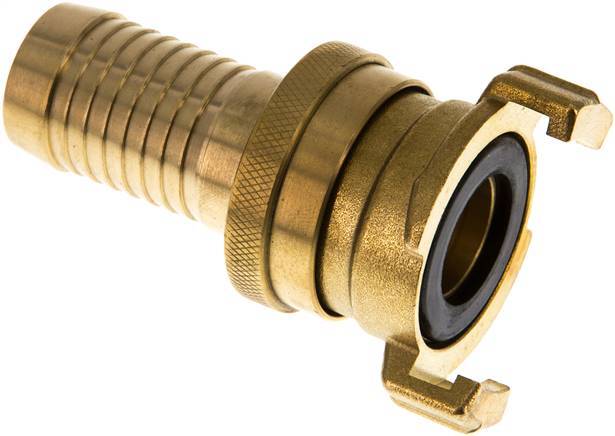 25 mm (1'') Hose Barb Safety GEKA Garden Hose Brass Coupling