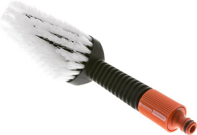 Brosse à laver GARDENA Poils en fibres synthétiques