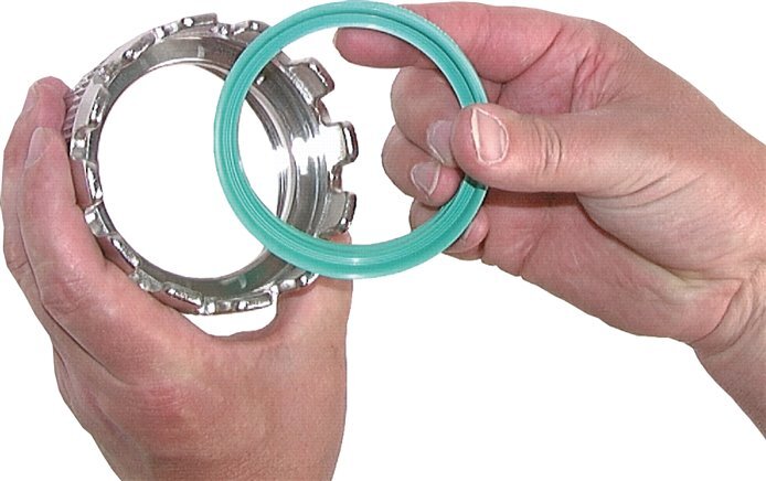 NBR Seal 100 mm for Tank Truck Coupling MK/MB Type EN 14420-6