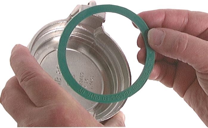 NBR Seal 50 mm for Tank Truck Coupling MB Type EN 14420-6