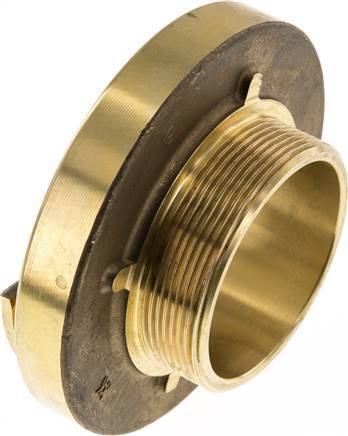 75-B (89 mm) Brass Storz Coupling G 2 1/2'' Male Thread