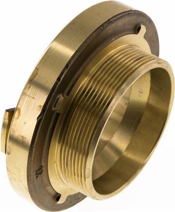 75-B (89 mm) Brass Storz Coupling G 3'' Male Thread