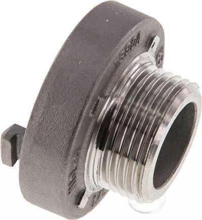 25-D (31 mm) Stainless Steel Storz Coupling G 1'' Male Thread