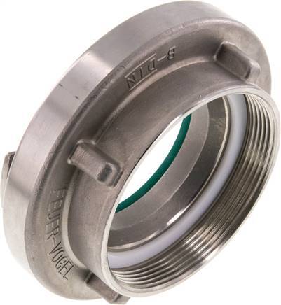 75-B (89 mm) Stainless Steel Storz Coupling G 3'' Female Thread