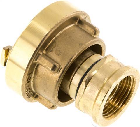 25-D (31 mm) Brass Storz Coupling G 3/4'' Female Thread Rotatable