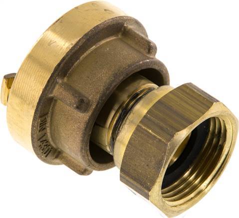 25-D (31 mm) Brass Storz Coupling G 1'' Female Thread Rotatable