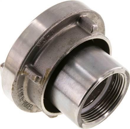 52-C (66 mm) Stainless Steel Storz Coupling G 1 1/2'' Female Thread Rotatable