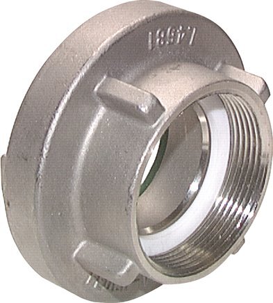 75-B (89 mm) RVS Storz-koppeling G 2'' Binnendraad Draaibaar